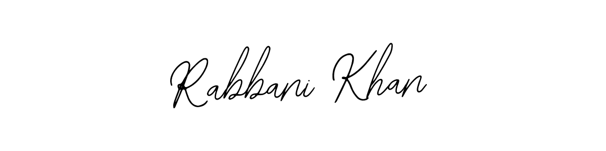 Make a beautiful signature design for name Rabbani Khan. With this signature (Bearetta-2O07w) style, you can create a handwritten signature for free. Rabbani Khan signature style 12 images and pictures png