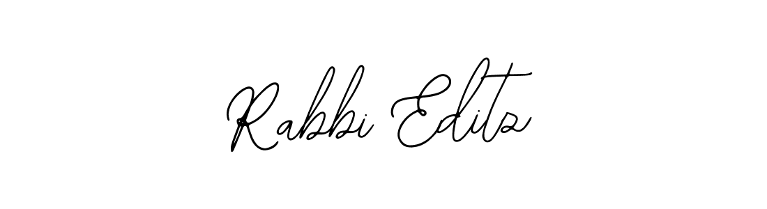 Bearetta-2O07w is a professional signature style that is perfect for those who want to add a touch of class to their signature. It is also a great choice for those who want to make their signature more unique. Get Rabbi Editz name to fancy signature for free. Rabbi Editz signature style 12 images and pictures png