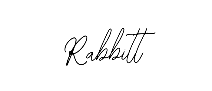 Rabbitt stylish signature style. Best Handwritten Sign (Bearetta-2O07w) for my name. Handwritten Signature Collection Ideas for my name Rabbitt. Rabbitt signature style 12 images and pictures png
