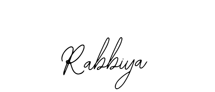 Also You can easily find your signature by using the search form. We will create Rabbiya name handwritten signature images for you free of cost using Bearetta-2O07w sign style. Rabbiya signature style 12 images and pictures png