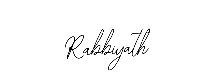 Make a beautiful signature design for name Rabbiyath. With this signature (Bearetta-2O07w) style, you can create a handwritten signature for free. Rabbiyath signature style 12 images and pictures png