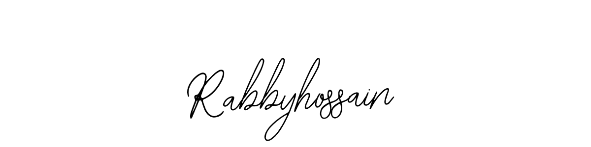 Make a beautiful signature design for name Rabbyhossain. With this signature (Bearetta-2O07w) style, you can create a handwritten signature for free. Rabbyhossain signature style 12 images and pictures png