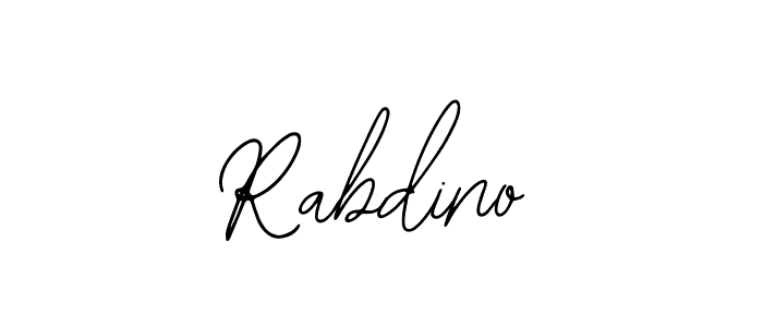 It looks lik you need a new signature style for name Rabdino. Design unique handwritten (Bearetta-2O07w) signature with our free signature maker in just a few clicks. Rabdino signature style 12 images and pictures png