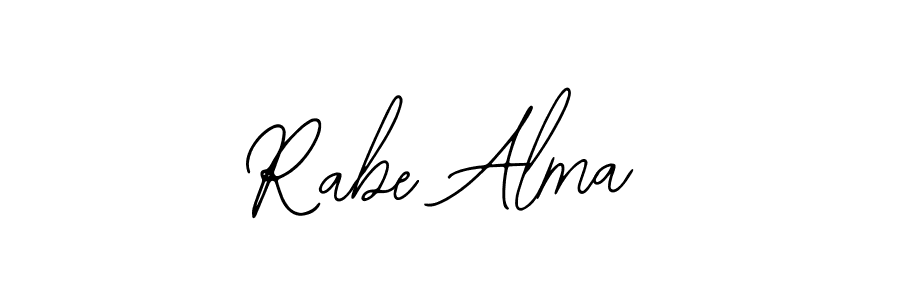 This is the best signature style for the Rabe Alma name. Also you like these signature font (Bearetta-2O07w). Mix name signature. Rabe Alma signature style 12 images and pictures png