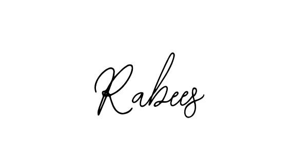 You can use this online signature creator to create a handwritten signature for the name Rabees. This is the best online autograph maker. Rabees signature style 12 images and pictures png