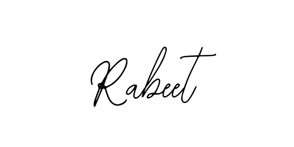 Make a short Rabeet signature style. Manage your documents anywhere anytime using Bearetta-2O07w. Create and add eSignatures, submit forms, share and send files easily. Rabeet signature style 12 images and pictures png