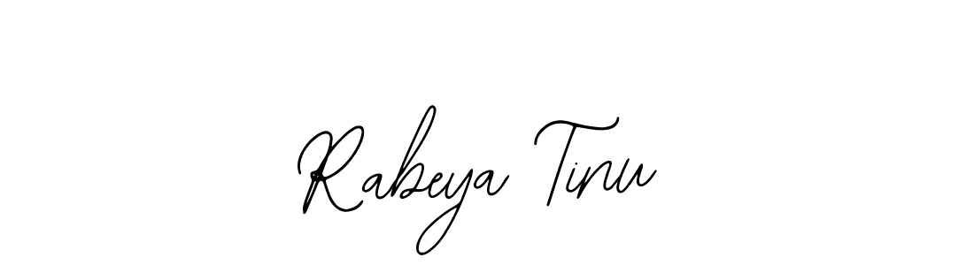 Make a short Rabeya Tinu signature style. Manage your documents anywhere anytime using Bearetta-2O07w. Create and add eSignatures, submit forms, share and send files easily. Rabeya Tinu signature style 12 images and pictures png