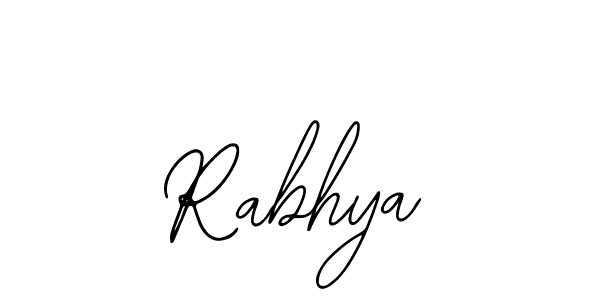 How to Draw Rabhya signature style? Bearetta-2O07w is a latest design signature styles for name Rabhya. Rabhya signature style 12 images and pictures png