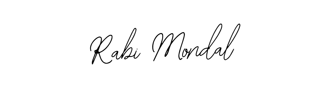 Use a signature maker to create a handwritten signature online. With this signature software, you can design (Bearetta-2O07w) your own signature for name Rabi Mondal. Rabi Mondal signature style 12 images and pictures png