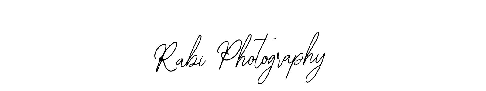 Bearetta-2O07w is a professional signature style that is perfect for those who want to add a touch of class to their signature. It is also a great choice for those who want to make their signature more unique. Get Rabi Photography name to fancy signature for free. Rabi Photography signature style 12 images and pictures png