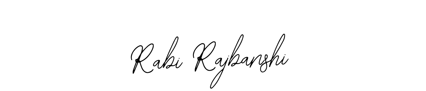 Rabi Rajbanshi stylish signature style. Best Handwritten Sign (Bearetta-2O07w) for my name. Handwritten Signature Collection Ideas for my name Rabi Rajbanshi. Rabi Rajbanshi signature style 12 images and pictures png