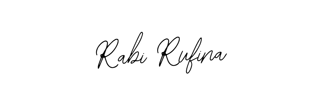 Make a beautiful signature design for name Rabi Rufina. Use this online signature maker to create a handwritten signature for free. Rabi Rufina signature style 12 images and pictures png