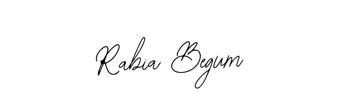 Use a signature maker to create a handwritten signature online. With this signature software, you can design (Bearetta-2O07w) your own signature for name Rabia Begum. Rabia Begum signature style 12 images and pictures png