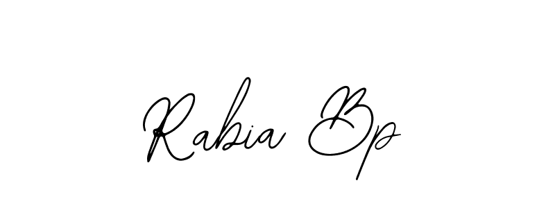 if you are searching for the best signature style for your name Rabia Bp. so please give up your signature search. here we have designed multiple signature styles  using Bearetta-2O07w. Rabia Bp signature style 12 images and pictures png