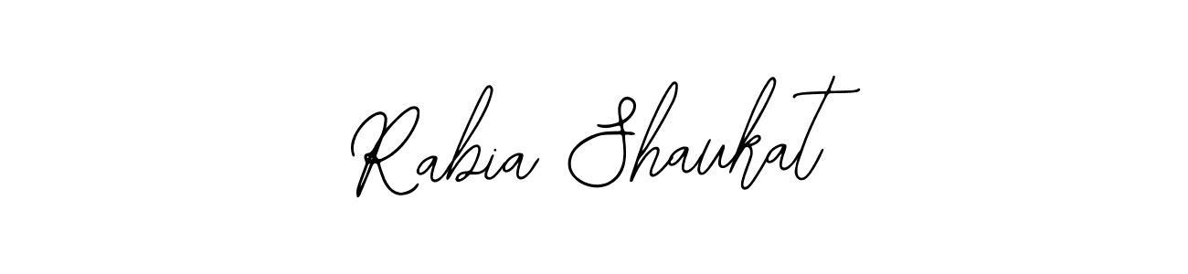 Make a beautiful signature design for name Rabia Shaukat. Use this online signature maker to create a handwritten signature for free. Rabia Shaukat signature style 12 images and pictures png