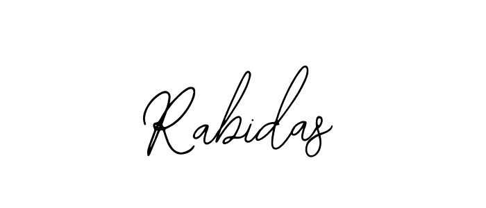 Make a beautiful signature design for name Rabidas. Use this online signature maker to create a handwritten signature for free. Rabidas signature style 12 images and pictures png