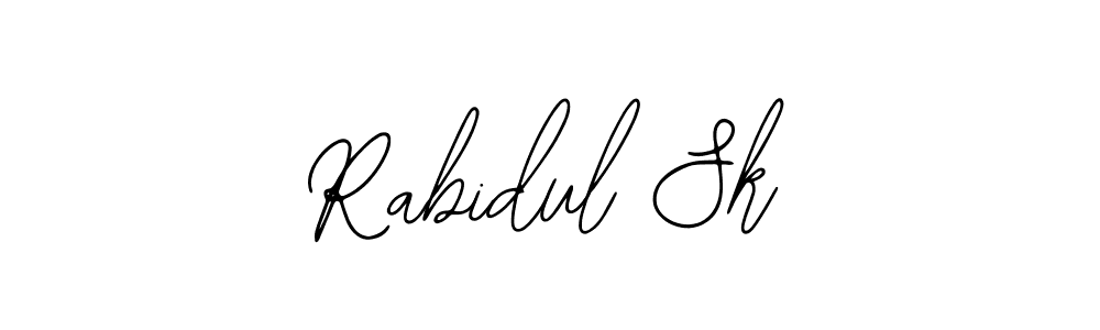 How to make Rabidul Sk signature? Bearetta-2O07w is a professional autograph style. Create handwritten signature for Rabidul Sk name. Rabidul Sk signature style 12 images and pictures png