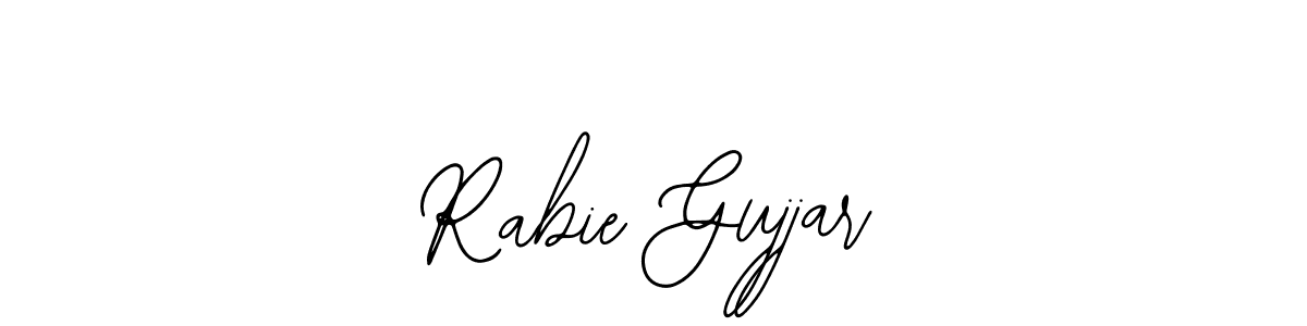 Create a beautiful signature design for name Rabie Gujjar. With this signature (Bearetta-2O07w) fonts, you can make a handwritten signature for free. Rabie Gujjar signature style 12 images and pictures png