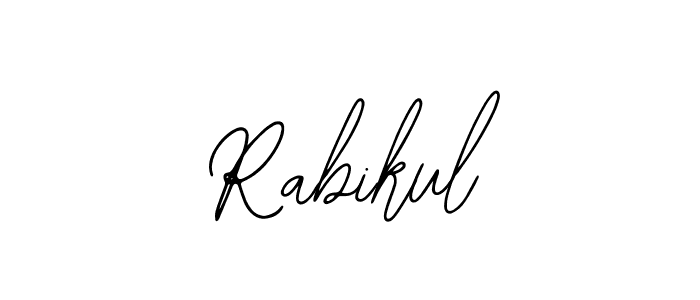 Rabikul stylish signature style. Best Handwritten Sign (Bearetta-2O07w) for my name. Handwritten Signature Collection Ideas for my name Rabikul. Rabikul signature style 12 images and pictures png