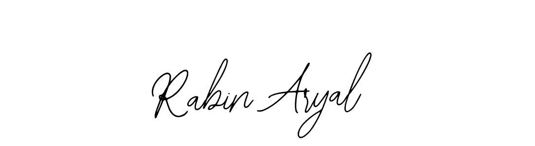 Also we have Rabin Aryal name is the best signature style. Create professional handwritten signature collection using Bearetta-2O07w autograph style. Rabin Aryal signature style 12 images and pictures png