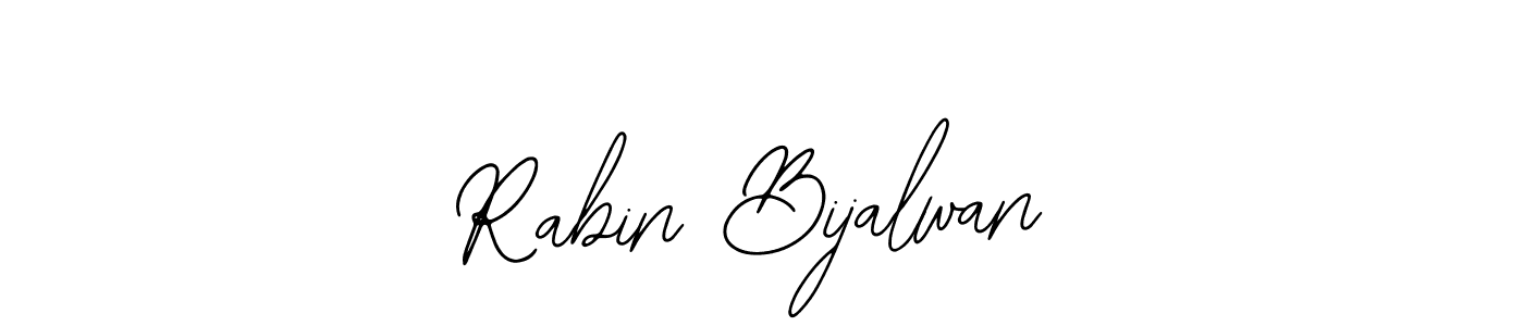 How to make Rabin Bijalwan signature? Bearetta-2O07w is a professional autograph style. Create handwritten signature for Rabin Bijalwan name. Rabin Bijalwan signature style 12 images and pictures png