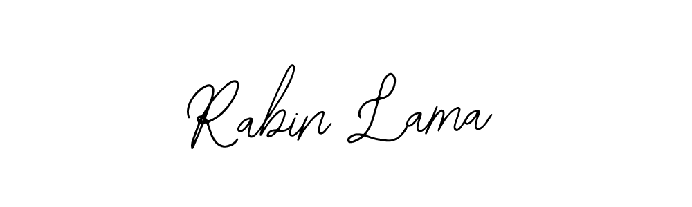 Design your own signature with our free online signature maker. With this signature software, you can create a handwritten (Bearetta-2O07w) signature for name Rabin Lama. Rabin Lama signature style 12 images and pictures png