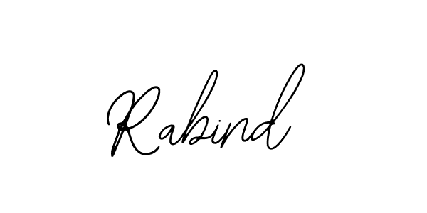 Make a beautiful signature design for name Rabind. Use this online signature maker to create a handwritten signature for free. Rabind signature style 12 images and pictures png