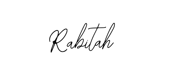 How to Draw Rabitah signature style? Bearetta-2O07w is a latest design signature styles for name Rabitah. Rabitah signature style 12 images and pictures png