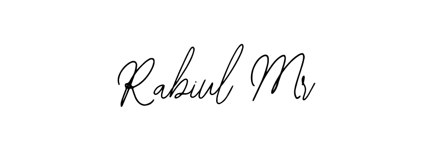 How to make Rabiul Mr name signature. Use Bearetta-2O07w style for creating short signs online. This is the latest handwritten sign. Rabiul Mr signature style 12 images and pictures png