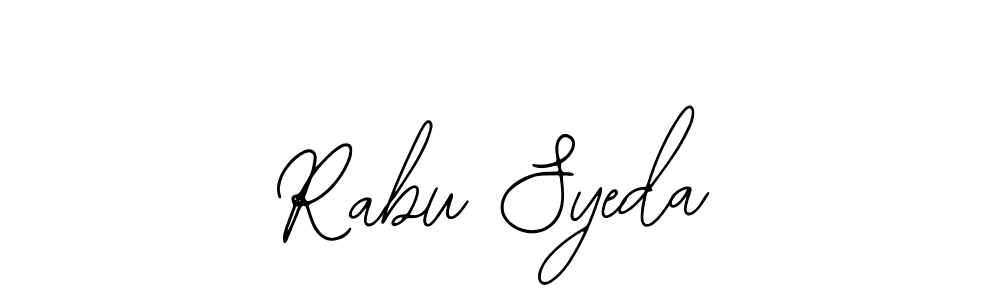 Once you've used our free online signature maker to create your best signature Bearetta-2O07w style, it's time to enjoy all of the benefits that Rabu Syeda name signing documents. Rabu Syeda signature style 12 images and pictures png