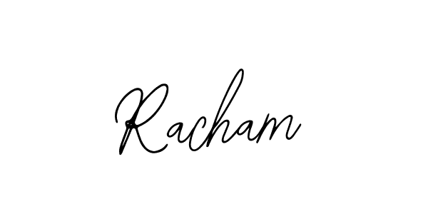 Racham stylish signature style. Best Handwritten Sign (Bearetta-2O07w) for my name. Handwritten Signature Collection Ideas for my name Racham. Racham signature style 12 images and pictures png