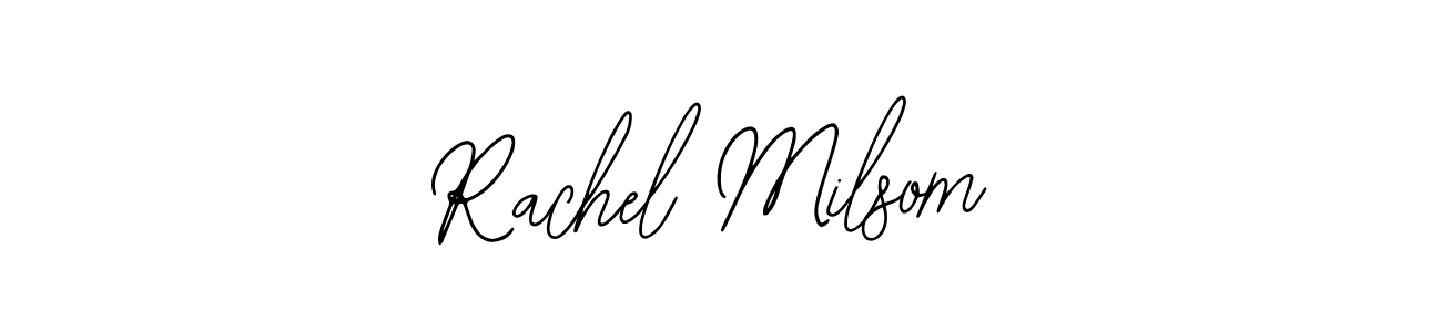 Create a beautiful signature design for name Rachel Milsom. With this signature (Bearetta-2O07w) fonts, you can make a handwritten signature for free. Rachel Milsom signature style 12 images and pictures png