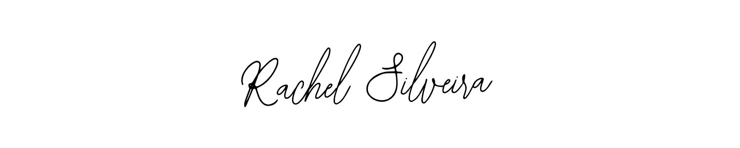 You should practise on your own different ways (Bearetta-2O07w) to write your name (Rachel Silveira) in signature. don't let someone else do it for you. Rachel Silveira signature style 12 images and pictures png
