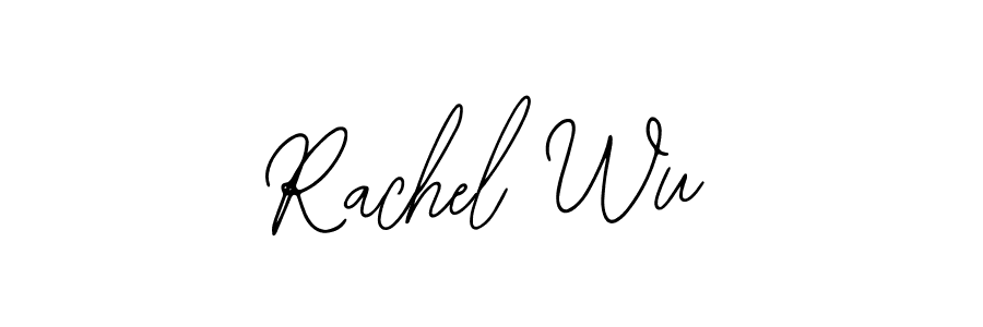 Design your own signature with our free online signature maker. With this signature software, you can create a handwritten (Bearetta-2O07w) signature for name Rachel Wu. Rachel Wu signature style 12 images and pictures png