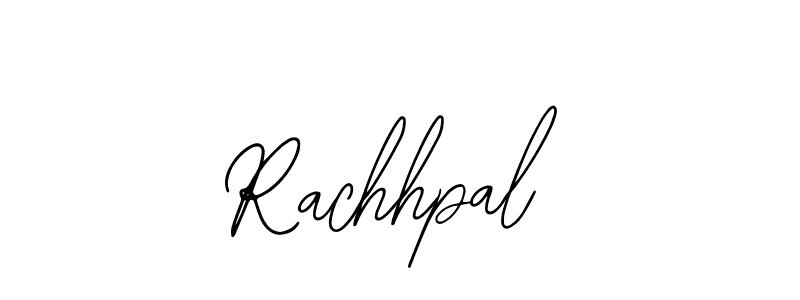 You should practise on your own different ways (Bearetta-2O07w) to write your name (Rachhpal) in signature. don't let someone else do it for you. Rachhpal signature style 12 images and pictures png