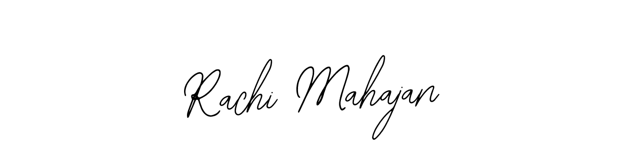 Bearetta-2O07w is a professional signature style that is perfect for those who want to add a touch of class to their signature. It is also a great choice for those who want to make their signature more unique. Get Rachi Mahajan name to fancy signature for free. Rachi Mahajan signature style 12 images and pictures png