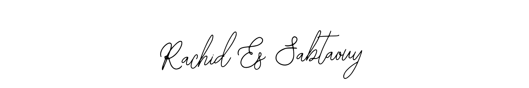 Rachid Es Sabtaouy stylish signature style. Best Handwritten Sign (Bearetta-2O07w) for my name. Handwritten Signature Collection Ideas for my name Rachid Es Sabtaouy. Rachid Es Sabtaouy signature style 12 images and pictures png