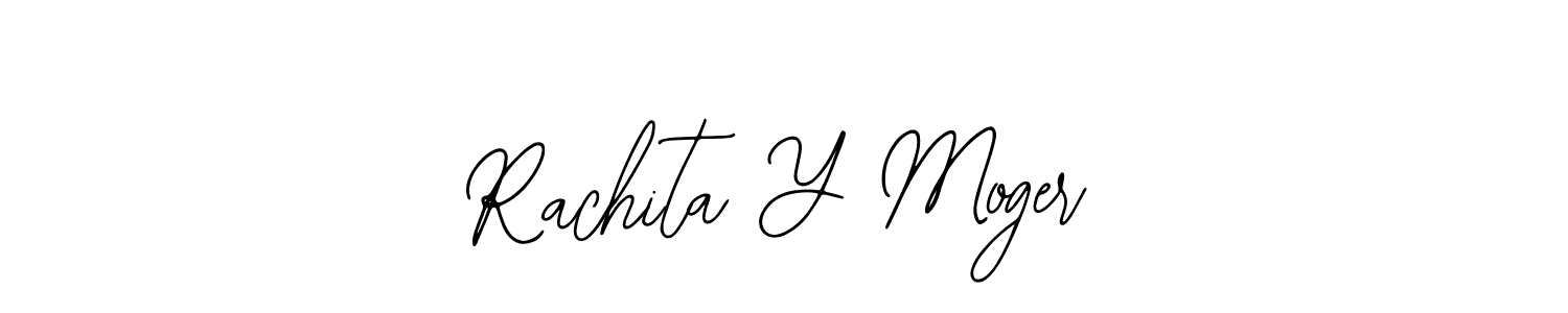Make a beautiful signature design for name Rachita Y Moger. Use this online signature maker to create a handwritten signature for free. Rachita Y Moger signature style 12 images and pictures png
