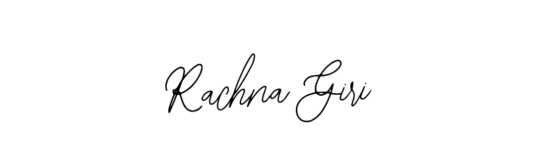 You should practise on your own different ways (Bearetta-2O07w) to write your name (Rachna Giri) in signature. don't let someone else do it for you. Rachna Giri signature style 12 images and pictures png