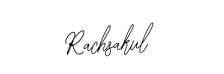 Make a beautiful signature design for name Rachsakul. Use this online signature maker to create a handwritten signature for free. Rachsakul signature style 12 images and pictures png