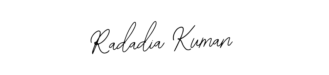 How to Draw Radadia Kuman signature style? Bearetta-2O07w is a latest design signature styles for name Radadia Kuman. Radadia Kuman signature style 12 images and pictures png