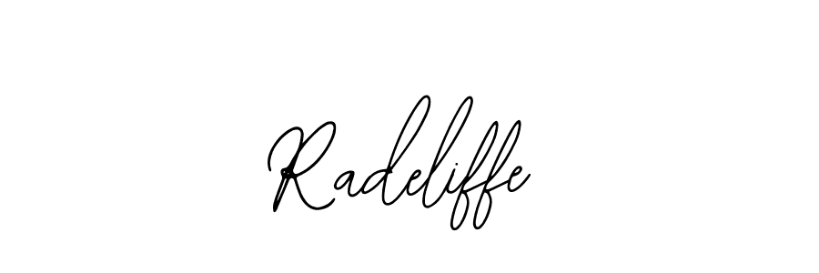 Also You can easily find your signature by using the search form. We will create Radeliffe name handwritten signature images for you free of cost using Bearetta-2O07w sign style. Radeliffe signature style 12 images and pictures png