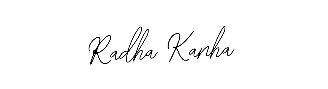 You should practise on your own different ways (Bearetta-2O07w) to write your name (Radha Kanha) in signature. don't let someone else do it for you. Radha Kanha signature style 12 images and pictures png