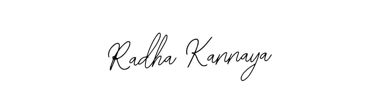Create a beautiful signature design for name Radha Kannaya. With this signature (Bearetta-2O07w) fonts, you can make a handwritten signature for free. Radha Kannaya signature style 12 images and pictures png