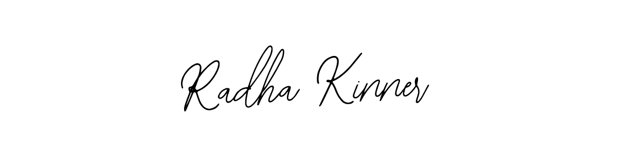 Make a short Radha Kinner signature style. Manage your documents anywhere anytime using Bearetta-2O07w. Create and add eSignatures, submit forms, share and send files easily. Radha Kinner signature style 12 images and pictures png