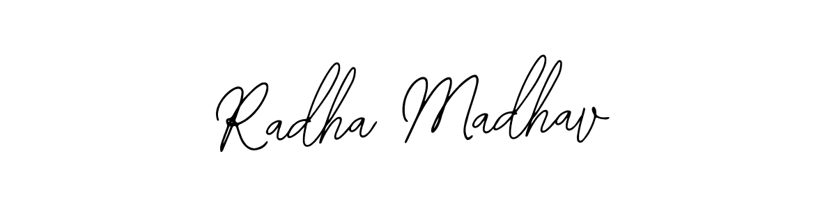 Similarly Bearetta-2O07w is the best handwritten signature design. Signature creator online .You can use it as an online autograph creator for name Radha Madhav. Radha Madhav signature style 12 images and pictures png