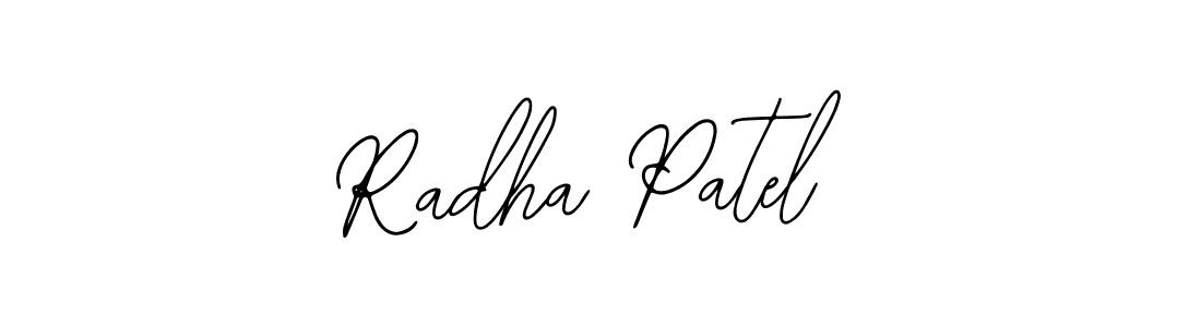 Radha Patel stylish signature style. Best Handwritten Sign (Bearetta-2O07w) for my name. Handwritten Signature Collection Ideas for my name Radha Patel. Radha Patel signature style 12 images and pictures png