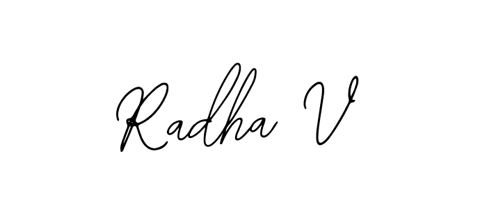 Here are the top 10 professional signature styles for the name Radha V. These are the best autograph styles you can use for your name. Radha V signature style 12 images and pictures png