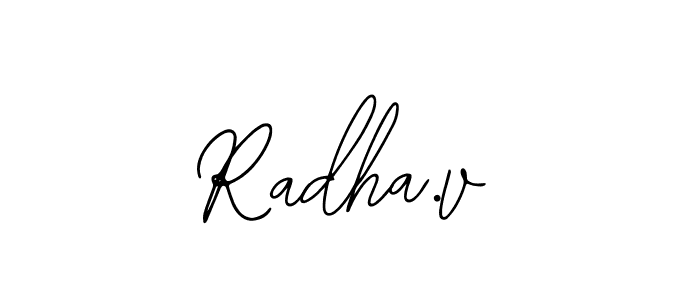 Here are the top 10 professional signature styles for the name Radha.v. These are the best autograph styles you can use for your name. Radha.v signature style 12 images and pictures png