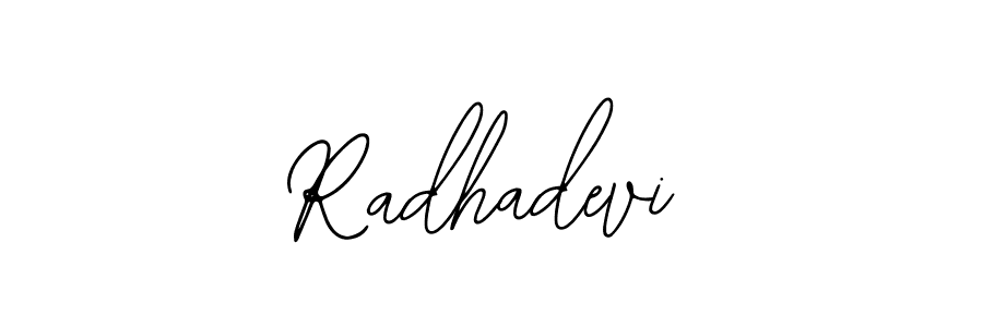 Radhadevi stylish signature style. Best Handwritten Sign (Bearetta-2O07w) for my name. Handwritten Signature Collection Ideas for my name Radhadevi. Radhadevi signature style 12 images and pictures png